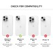 Urban Armor Gear UAG Civilian-skal kompatibelt med Apple iPhone 14 Plus - Svart (114037114040)