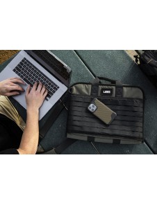 Urban Armor Gear Metropolis LT-skal kompatibelt med Apple iPhone 13 Pro - Kevlar Olive 11315O113940