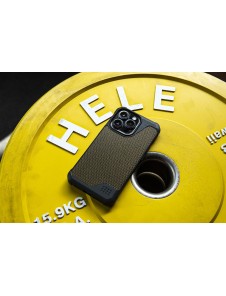 Urban Armor Gear Metropolis LT-skal kompatibelt med Apple iPhone 13 Pro - Kevlar Olive 11315O113940