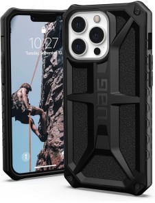 Urban Armor Gear Monarch Skyddsskal med Apple iPhone 13 Pro - Svart (113151114040)