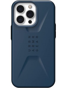 Urban Armor Gear Civilian-skal kompatibelt med Apple iPhone 13 Pro - blå (11315D115555)