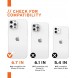Urban Armor Gear Civilian-skal till Apple iPhone 12 Pro Max – skyddande skal – silver