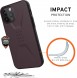 Urban Armor Gear Civilian-skal till Apple iPhone 12 Pro Max– skyddande skal – lila (aubergine) 11236D114949
