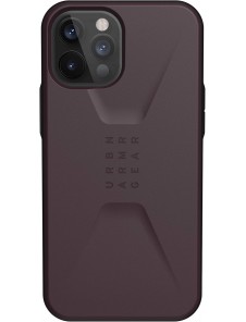 Urban Armor Gear Civilian-skal till Apple iPhone 12 Pro Max– skyddande skal – lila (aubergine) 11236D114949