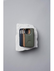 Urban Armor Gear UAG Civilian-skal kompatibelt med Apple iPhone 14 Pro Max - Blå (114043115555)