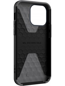 Urban Armor Gear UAG Civilian-skal kompatibelt med Apple iPhone 14 Pro Max - Blå (114043115555)