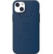 Urban Armor Gear UAG Civilian-skal kompatibelt med Apple iPhone 14 Plus - Blå (114037115555)