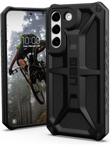 Monarch-serien Galaxy S22 5G-skal - Svart (213421114040)
