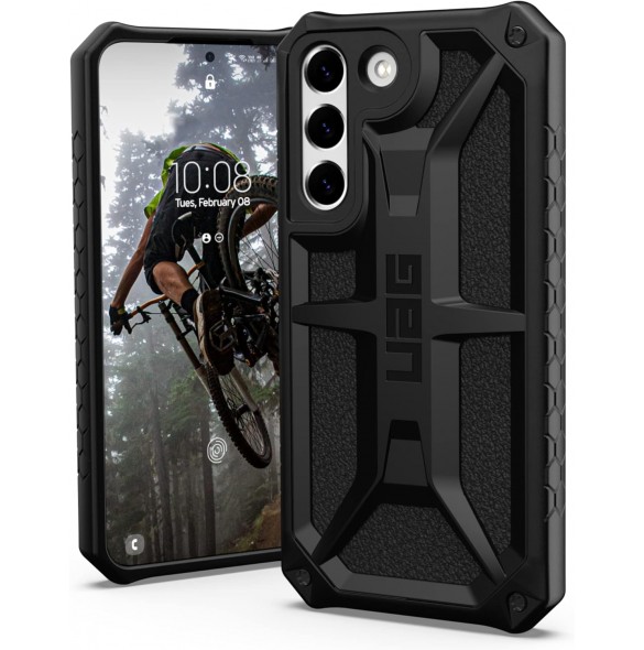 Monarch-serien Galaxy S22 5G-skal - Svart (213421114040)