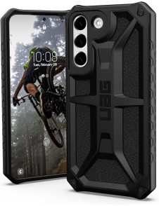 Monarch-serien Galaxy S22 5G-skal - Svart (213421114040)