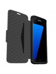Otterbox Strada Läder Folio Case till Samsung Galaxy S7 Edge - Phantom Svart