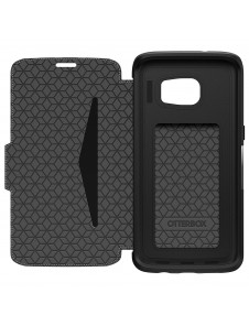 Otterbox Strada Läder Folio Case till Samsung Galaxy S7 Edge - Phantom Svart