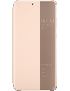 Huawei 51992357 S-View Cover Vikbart Fodral Till Huawei P20 - Rosa