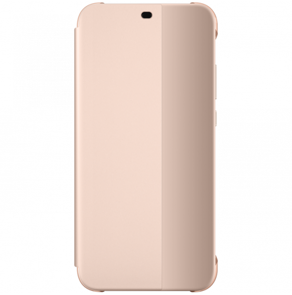 Huawei S-View Cover Vikbart Fodral Till Huawei P20 Lite - Rosa(51992315)
