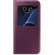Samsung EF-CG935PXE S-View Case Vikbart Fodral Till Samsung Galaxy S7 Edge - Wine
