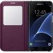 Samsung EF-CG935PXE S-View Case Vikbart Fodral Till Samsung Galaxy S7 Edge - Wine