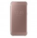 Samsung EF-ZG935CZE Clear View Cover Skal till Samsung Galaxy S7 Edge - Rosa Guld