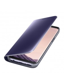 Samsung EF-ZG950CVE Clear View Cover Vikbart Fodral Till Samsung Galaxy S8 - Violett