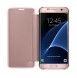 Samsung EF-ZG935CZE Clear View Cover Skal till Samsung Galaxy S7 Edge - Rosa Guld