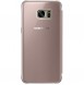 Samsung EF-ZG935CZE Clear View Cover Skal till Samsung Galaxy S7 Edge - Rosa Guld