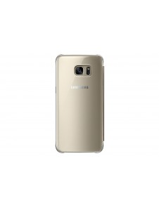 Samsung EF-ZG935CFE Clear View Cover Skal till Samsung Galaxy S7 Edge - Guld