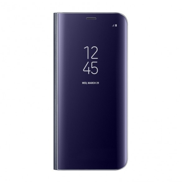 Samsung EF-ZG950CVE Clear View Cover Vikbart Fodral Till Samsung Galaxy S8 - Violett