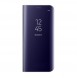 Samsung EF-ZG950CVE Clear View Cover Vikbart Fodral Till Samsung Galaxy S8 - Violett