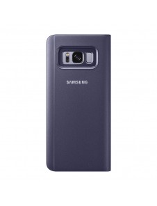 Samsung EF-ZG950CVE Clear View Cover Vikbart Fodral Till Samsung Galaxy S8 - Violett