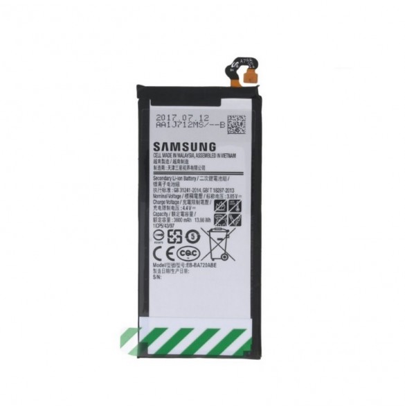 Samsung EB-BA720ABE Batteri Till Samsung Galaxy A7 (2017) 3600mAh Li-Pol - Bulk