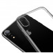 Genomskinlig svart och mycket snygg täcka för iPhone XR.