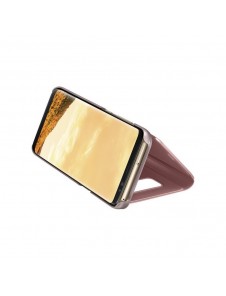 Samsung EF-ZG950CPE Clear View Cover Vikbart Fodral Till Samsung Galaxy S8 - Rosa
