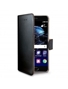 Celly Wallet Case till Huawei P10 - Svart