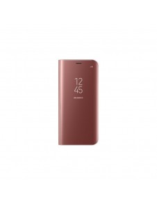 Samsung EF-ZG950CPE Clear View Cover Vikbart Fodral Till Samsung Galaxy S8 - Rosa