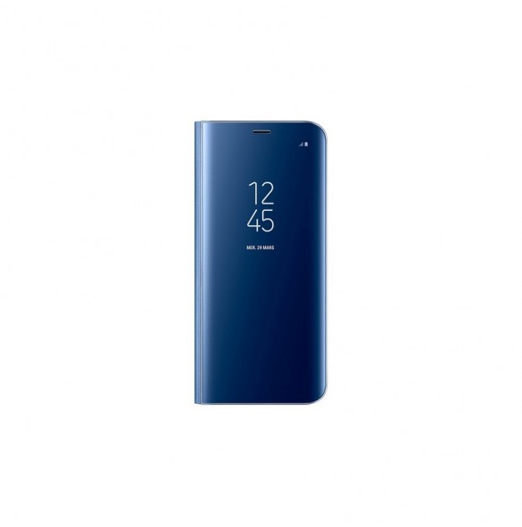 Samsung EF-ZG950CLE Clear View Cover Vikbart Fodral Till Samsung Galaxy S8 - Blå