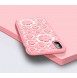 Rosa och mycket snyggt fodral för iPhone XS / X.