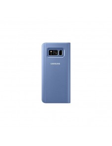 Samsung EF-ZG950CLE Clear View Cover Vikbart Fodral Till Samsung Galaxy S8 - Blå