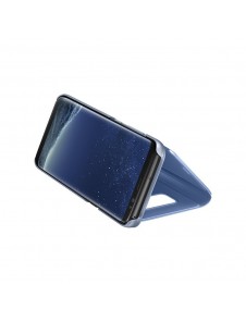 Samsung EF-ZG950CLE Clear View Cover Vikbart Fodral Till Samsung Galaxy S8 - Blå