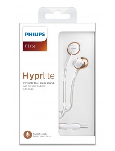 Philips SHE4205WT/00 Flite Hyprlite In-Ear Headphone with Mic - Vit
