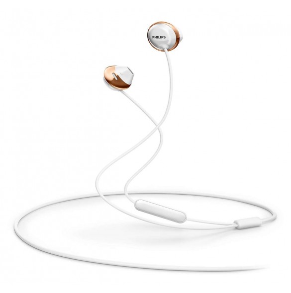 Philips SHE4205WT/00 Flite Hyprlite In-Ear Headphone with Mic - Vit