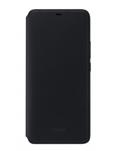 Huawei Wallet Cover Bookcase med kortplats för Huawei Mate 20 Pro - Svart(51992636)