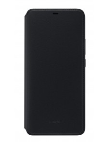 Huawei Wallet Cover Bookcase med kortplats för Huawei Mate 20 Pro - Svart(51992636)