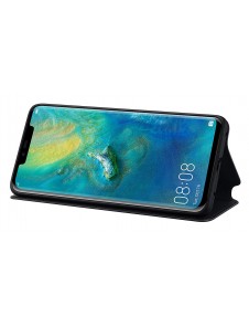 Huawei Wallet Cover Bookcase med kortplats för Huawei Mate 20 Pro - Svart(51992636)