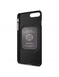Svart och väldigt snyggt fodral för iPhone 8 Plus / 7 Plus.