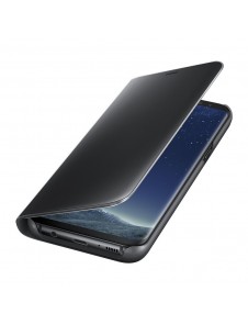 Samsung EF-ZG955CBE Clear View Cover Vikbart Fodral Till Samsung Galaxy S8 Plus - Svart