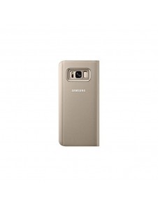 Samsung EF-ZG955CFE Clear View Cover Vikbart Fodral Till Samsung Galaxy S8 Plus - Guld