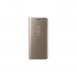 Samsung EF-ZG955CFE Clear View Cover Vikbart Fodral Till Samsung Galaxy S8 Plus - Guld