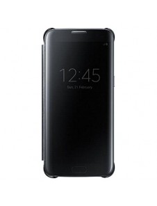 Samsung EF-ZG935CBE Clear View Cover Skal till Samsung Galaxy S7 Edge - Svart
