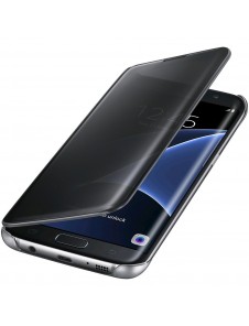 Samsung EF-ZG935CBE Clear View Cover Skal till Samsung Galaxy S7 Edge - Svart