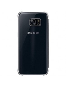 Samsung EF-ZG935CBE Clear View Cover Skal till Samsung Galaxy S7 Edge - Svart