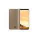 Samsung EF-ZG955CFE Clear View Cover Vikbart Fodral Till Samsung Galaxy S8 Plus - Guld